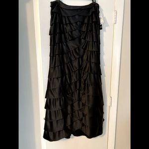 Adrianna Papell satin maxi evening skirt. Brand new with tags.